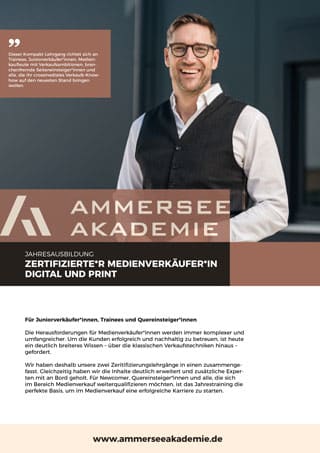 Flyer-Zertifizierungslehrgang