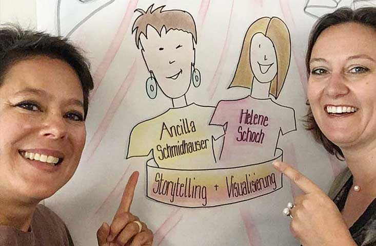 Storytelling mit Ancilla und Helene - einzigartig auf dem Markt