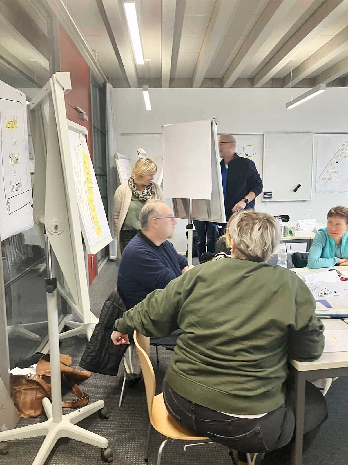 Persönliche Präsenz im Business Storytelling Workshop